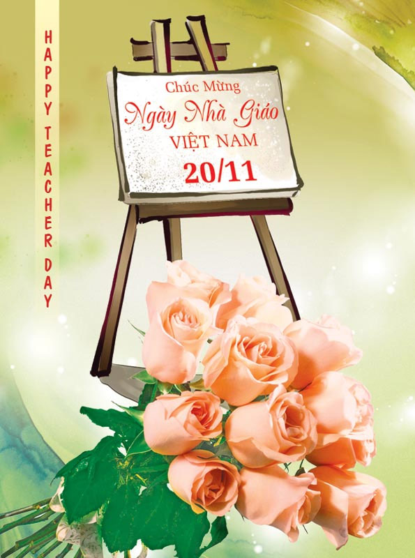 Thiệp chúc mừng 20/11 đẹp