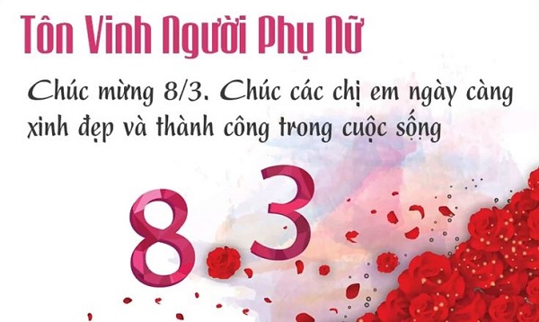 Mẫu thiệp 8/3