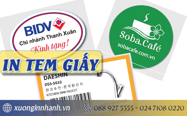 In tem giấy: Tổng hợp những điều doanh nghiệp cần biết
