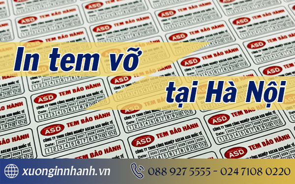 In tem vỡ tại Hà Nội: Làm sao để lựa chọn dịch vụ chuyên nghiệp, giá cả hợp lý?