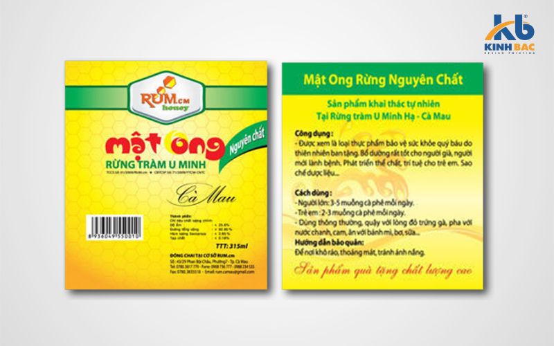 20+ mẫu nhãn mác mật ong thiết kế đẹp mắt ấn tượng, giả rẻ